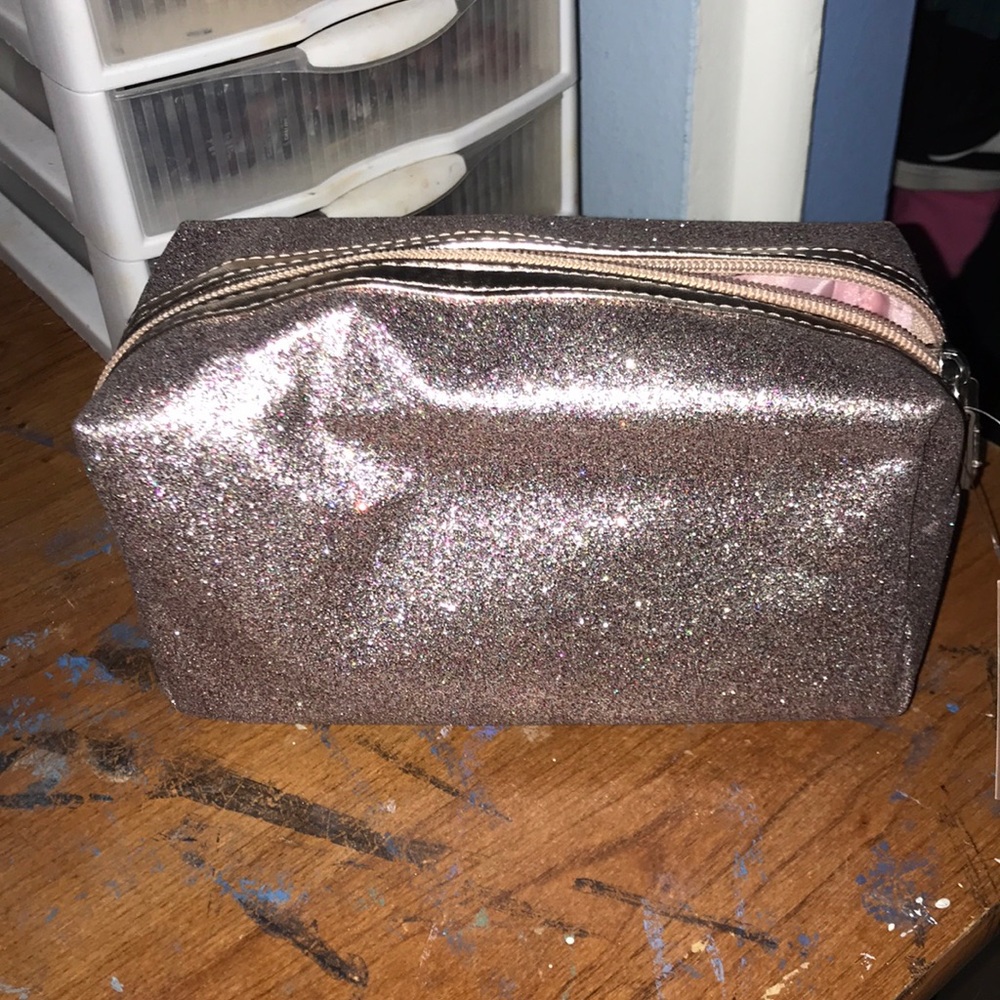 Sparkly makeup bag